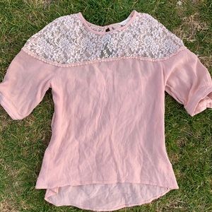 Pink shirt